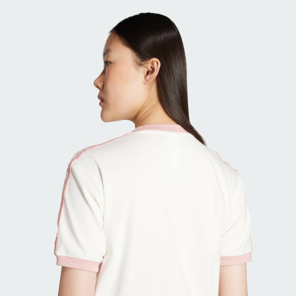 ★ adidas★ Ruffle 3S Tee White KC8821 adidas Originals t-shirt Ruffle 3S Tee white color KC8821 at