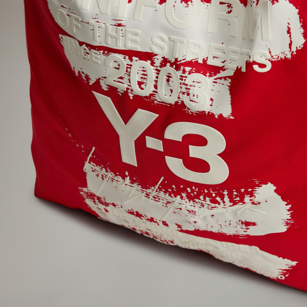 Red Y-3 Tote