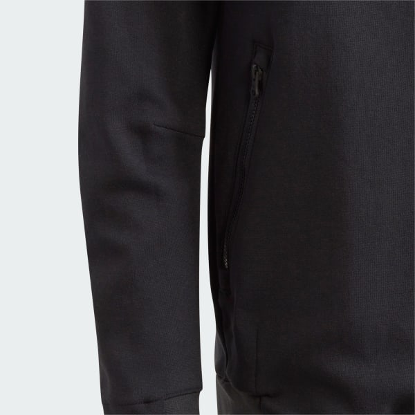 Black Juventus Anthem Jacket Kids