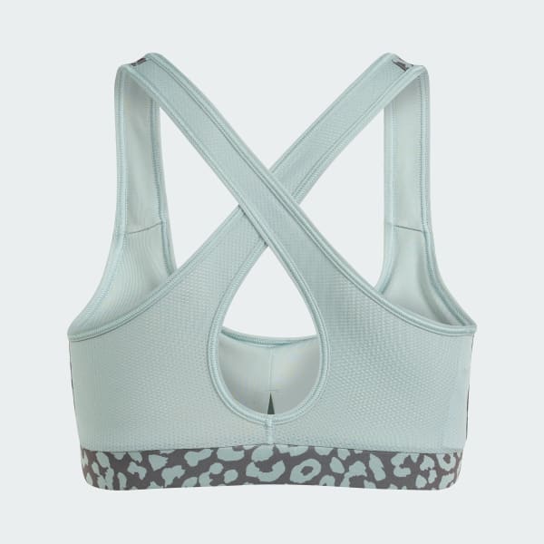 Green FUTURE ICONS OPTIME SPORTS BRA