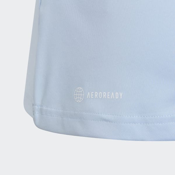 Μπλε Train Essentials AEROREADY 3-Stripes Slim-Fit Training Tee