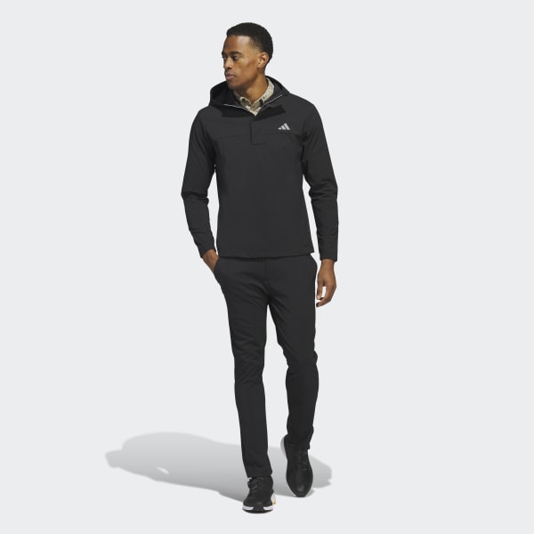 Zwart Ripstop Golf Hoodie