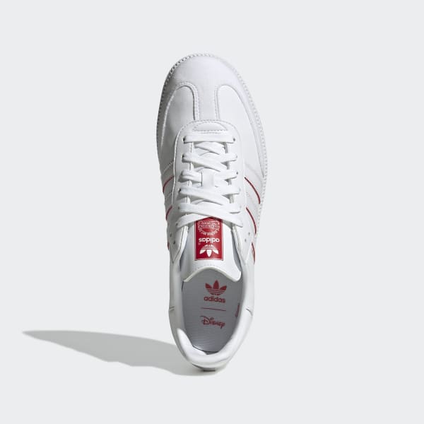blanc Chaussure Samba Vegan x Disney Minnie