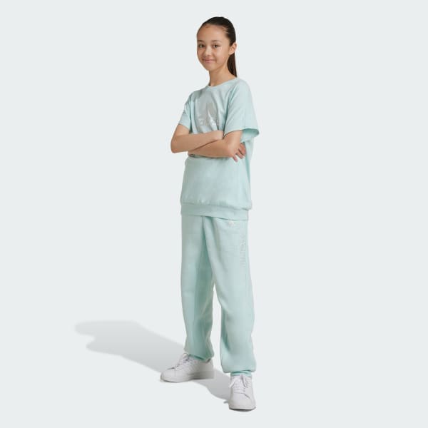 Turquoise Pantalon de survêtement Glam Enfants