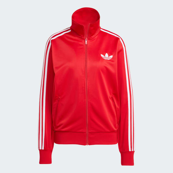 adidas Adicolor Classic Firebird Loose Track Top - Red