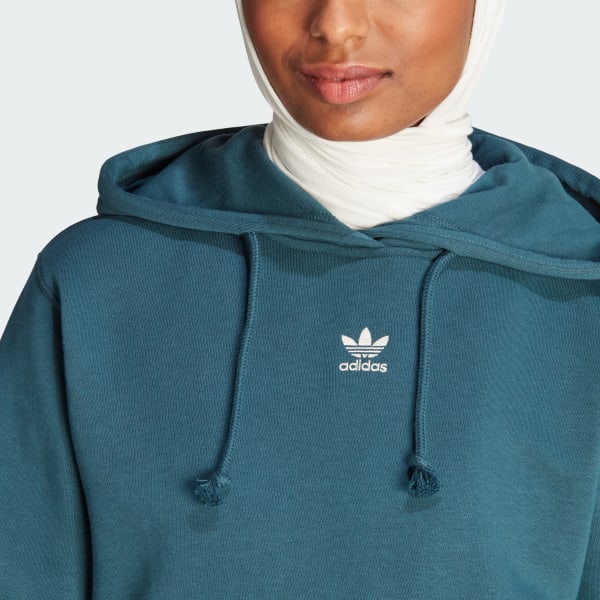 adidas Adicolor Essentials Fleece Hoodie - Turquoise | Women\'s Lifestyle |  adidas US