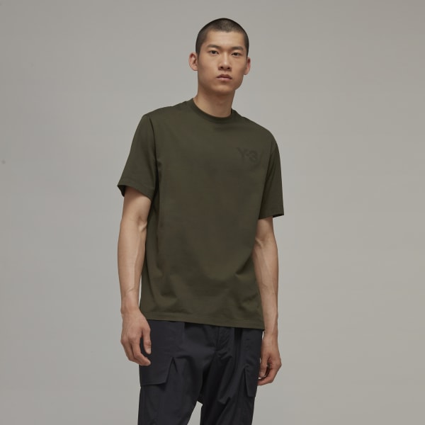 Black Y-3 Classic Chest Logo Tee HBO64