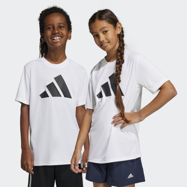 Blanco Polo Train Essentials AEROREADY Logo Ajuste Clásico