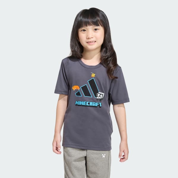Cinza CAMISETA TREINO ADIDAS MINECRAFT