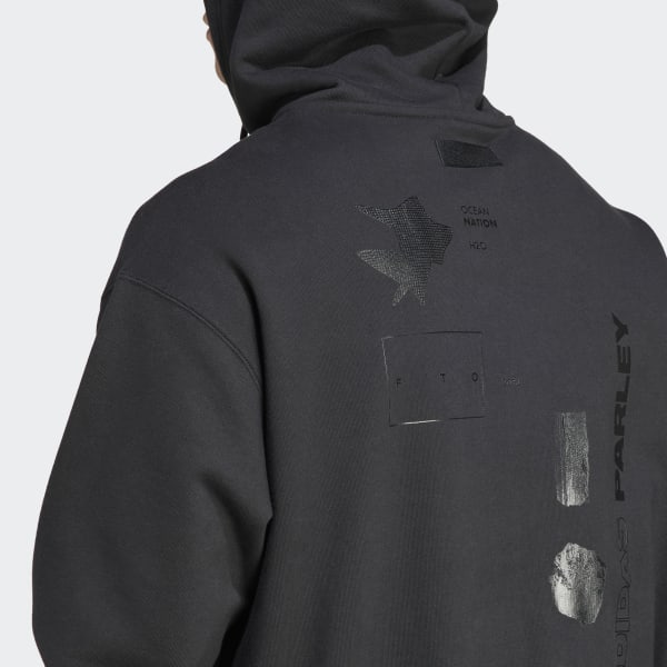 Black Parley Hoodie (Gender Neutral) CT081