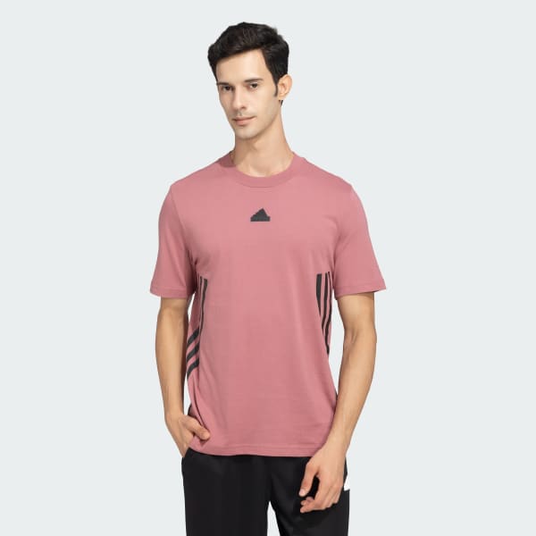 adidas 3 Stripes Training Tee - Pink | adidas India