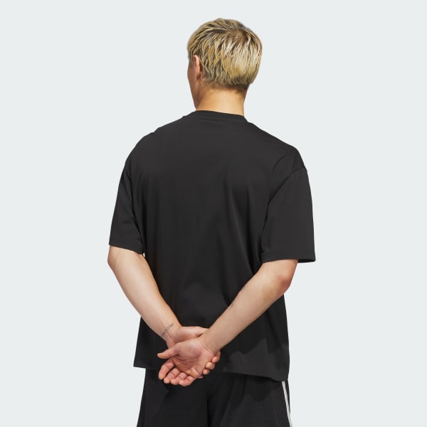 Preto Camiseta World Wide Hoops Global Basketball