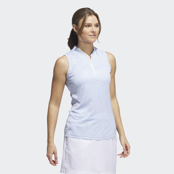 Adidas collarless shop golf shirts
