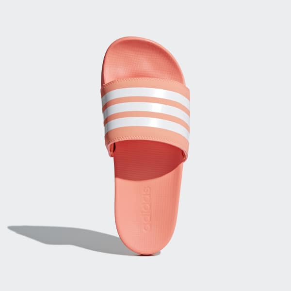adidas Adilette Comfort Slides - Orange 