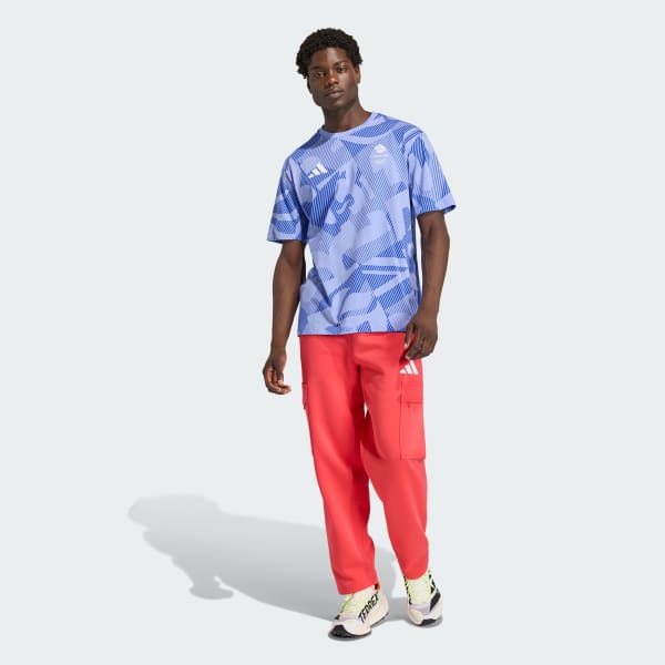 Blue BOA MULTI PRINTED T-Shirt