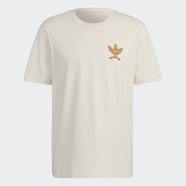 Beige Graphic Fun T-skjorte DK586