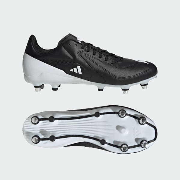 Negro Botines de rugby RS15 terreno blando