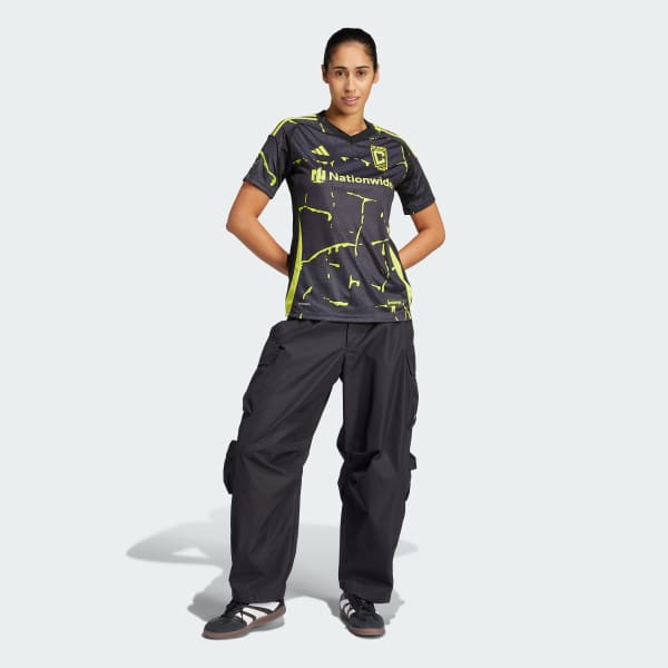 adidas Columbus Crew 25/26 Away Jersey - Black | Free Shipping