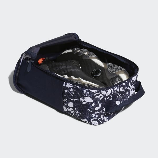 White Play Green Shoe Bag