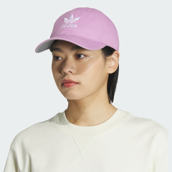 Purple Relaxed Strap Back Hat