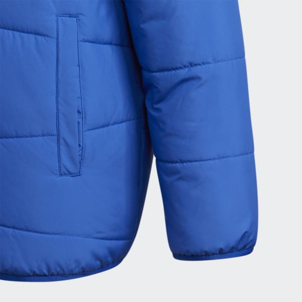 Blau Padded Winterjacke