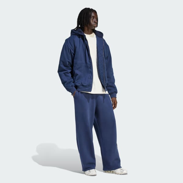 Blue ADIDAS EQUIPMENT OPEN HEM SWEATPANT