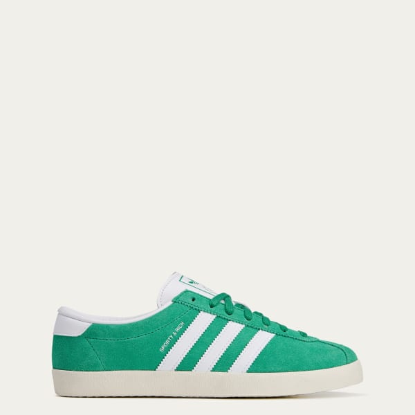 adidas sporty & rich タンクトップ ホワイト/グリーン adidas SPORTY