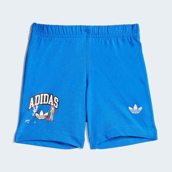 White adidas x Disney Zootopia Short Tee Set