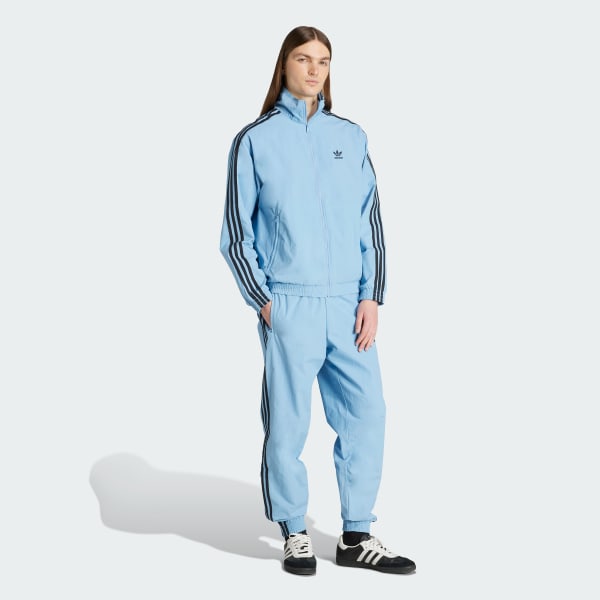 Bleu Pantalon de survêtement toile Adicolor Firebird