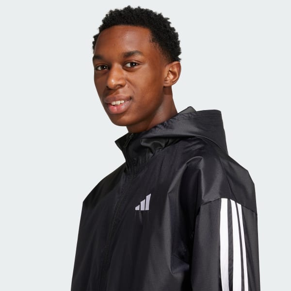 ★adidas★W ESSENTIAL 3S LIFSTYLE WOVEN WINDBREAKER★追跡可 adidas Essentials 3-Stripes Lifestyle Woven Windbreaker