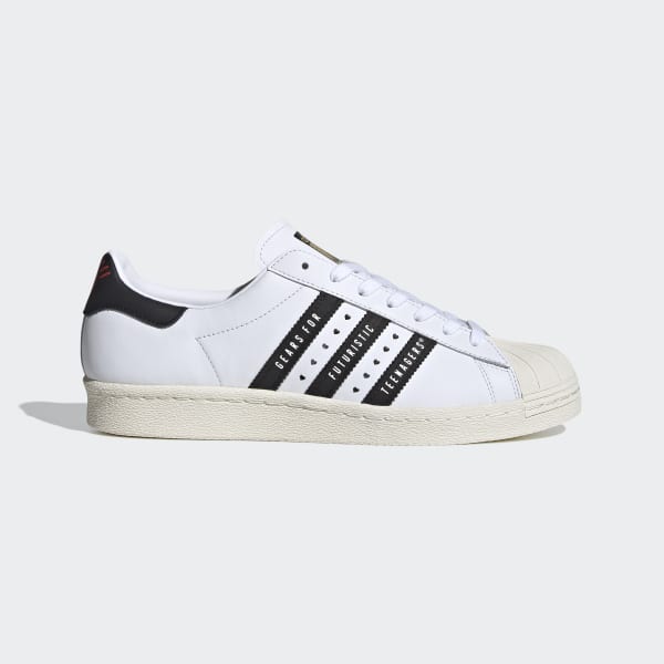 adidas superstar 80s w schuhe schwarz weiß