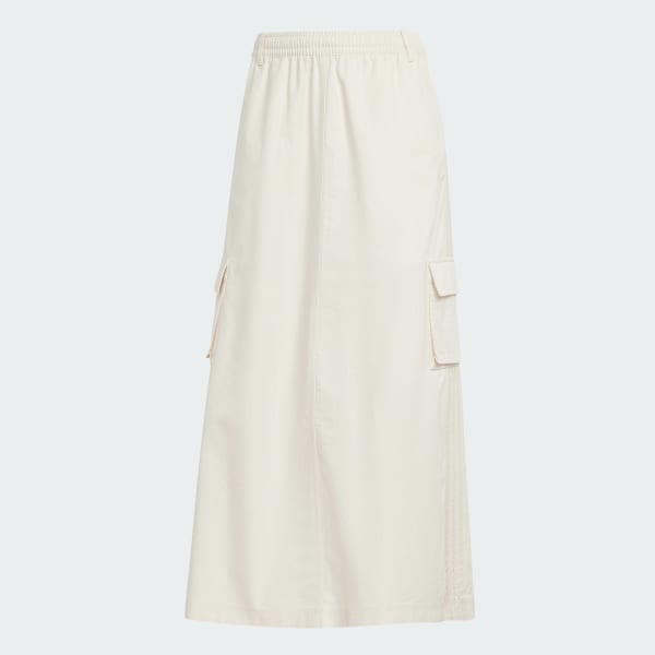 White Premium Essentials Ripstop Skirt
