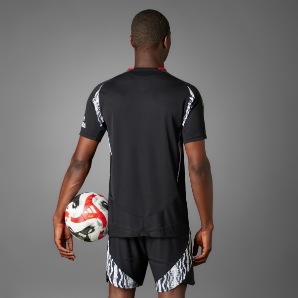Noir Maillot Extérieur Arsenal 24/25 Authentique 