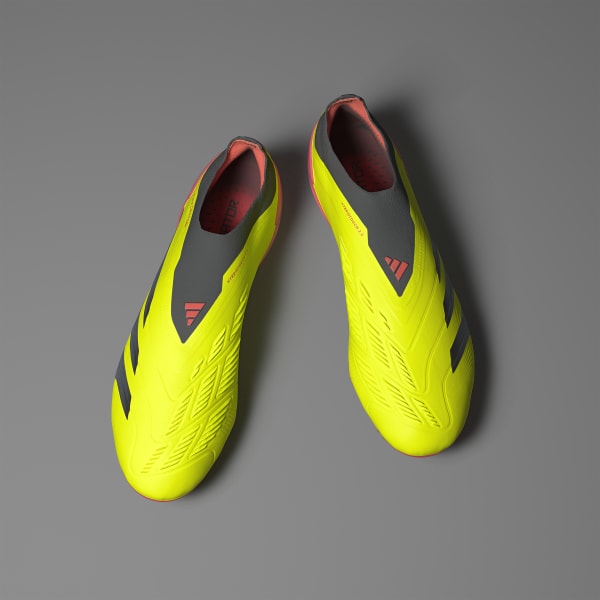 adidas Predator エリートレースレス イエロー　27センチ FG adidas Predator エリートレースレス イエロー 27センチ FG