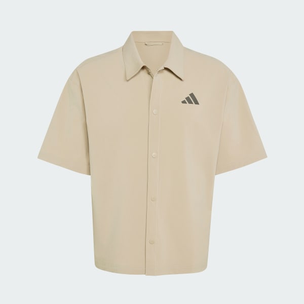 สีน้ำตาล เสื้อเชิ้ต City Tech