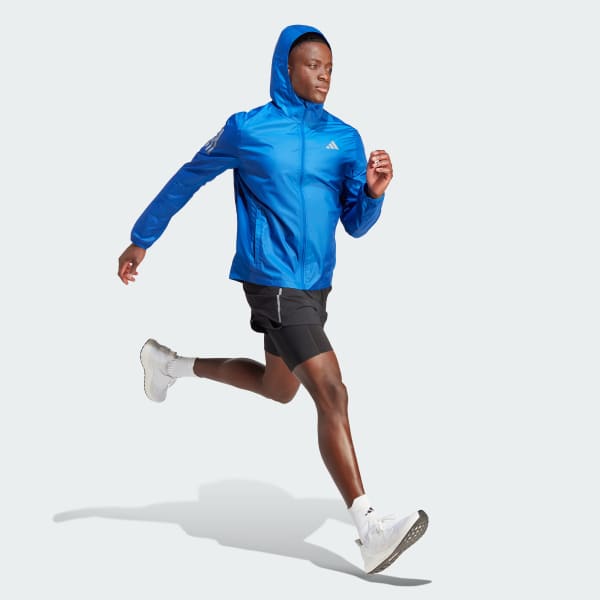 adidas Own the Run Jacket - Blue | Men's Running | adidas US