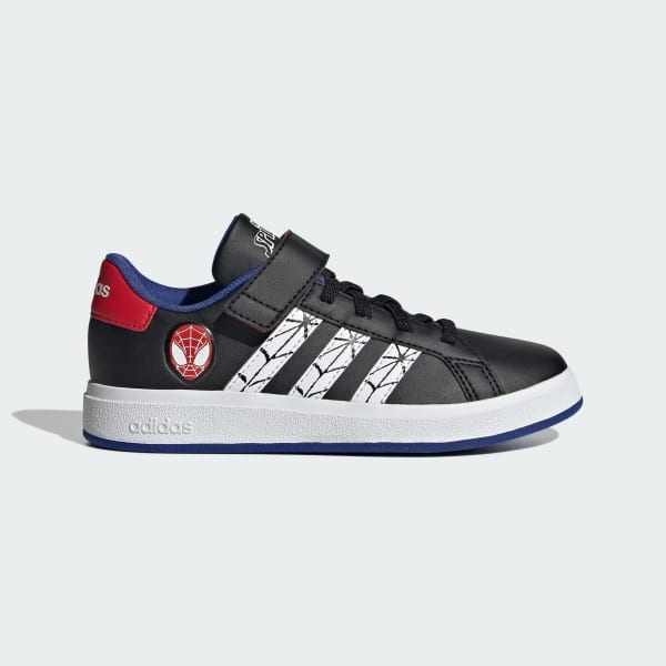สีดำ รองเท้า ADIDAS MARVEL GRAND COURT SPIDER-MAN สำหรับเด็ก