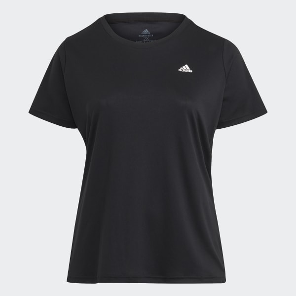 Noir T-shirt AEROREADY Designed 2 Move (Grandes tailles)