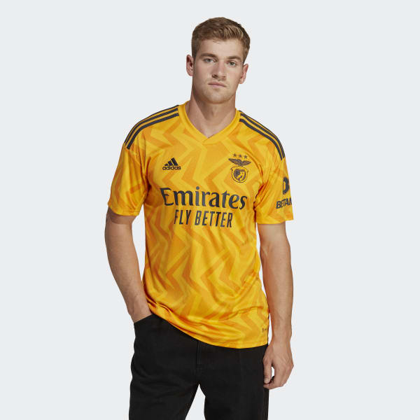 Camiseta segunda equipación Benfica 22/23 Amarillo adidas | España