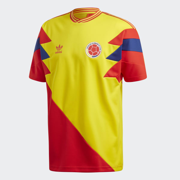 adidas Camiseta Mash-Up Colombia - Amarillo | adidas Colombia