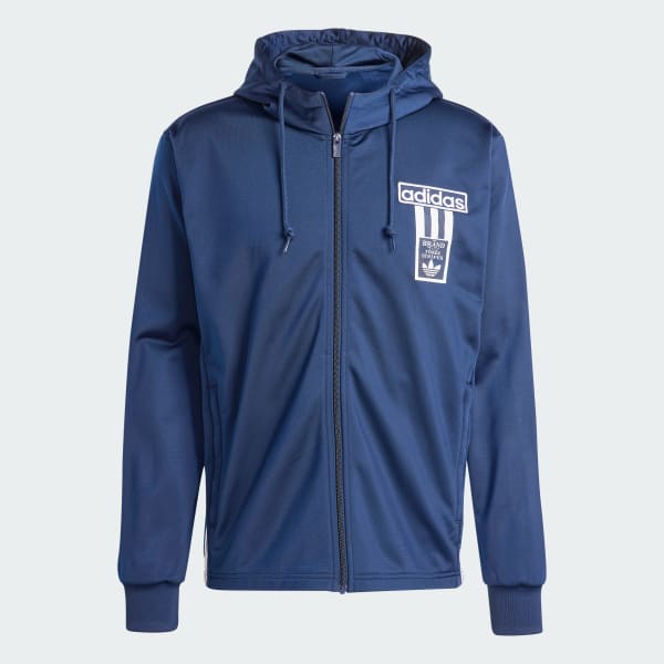 Blue adidas zip up hotsell