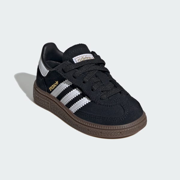 Noir Chaussure lacets élastiques fermeture confortable Handball Spezial Enfants