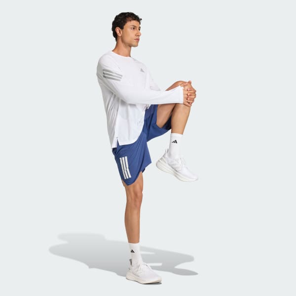 ホワイト Adi365 アイコニック/// ランニング 長袖