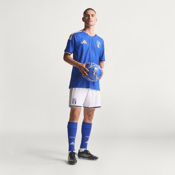 adidas Italy 26 Home Authentic Jersey - Blue | Free Shipping with