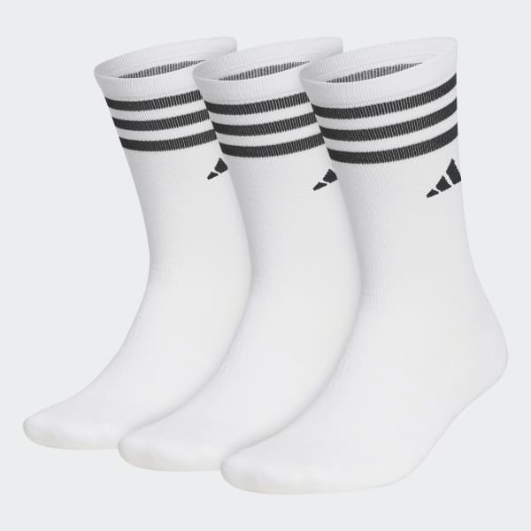 adidas Crew Socks 3 Pairs - Bialy | adidas Poland