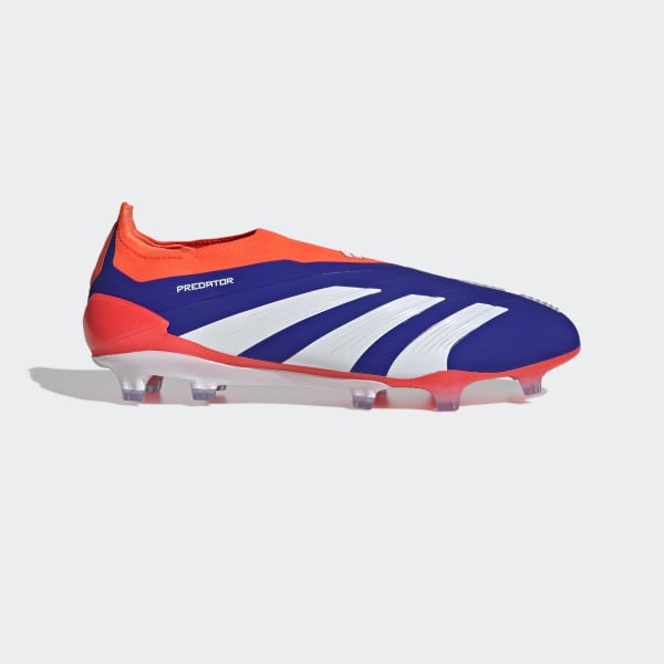 adidas Predator Elite Laceless Firm Ground Boots Blue adidas Thailand