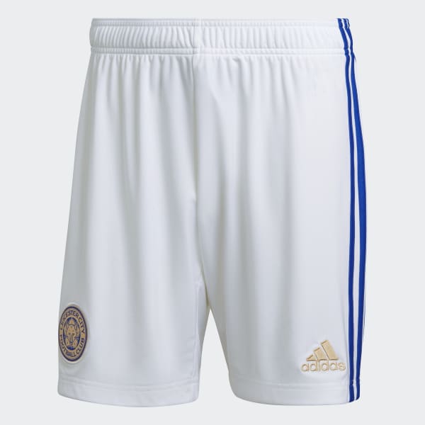 White Leicester City FC 22/23 Home Shorts SH765