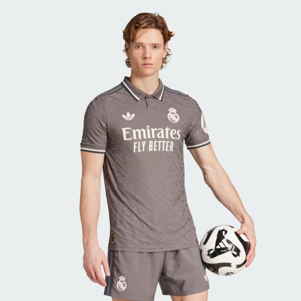 hnedá Dres Real Madrid 24/25 Third