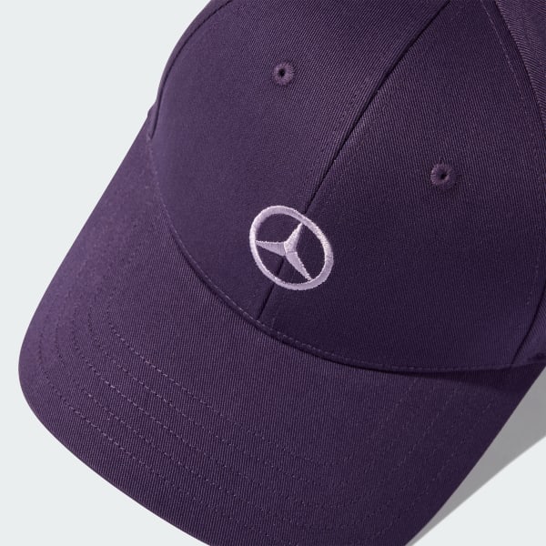 สีม่วง หมวกแก๊ปผ้าฝ้ายสำหรับแฟนทีม Mercedes - AMG Petronas Formula One