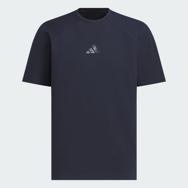 ブルー プレミアム アクティブ レギュラーフィット ダブルニット 半袖Tシャツ